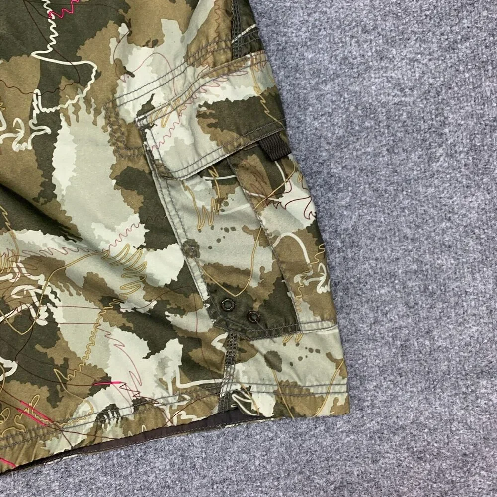 American Eagle Board Shorts Men 32 Camo Blended Fabric Surfing Stretch Quick Dry